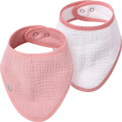 Produktbild von Musselin Halstuch (2 St.) - Pink