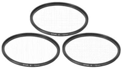 Produktbild von Solidchoice – 72mm Objektivfilter für Kameras mit 4, 6 und 8 Punkten