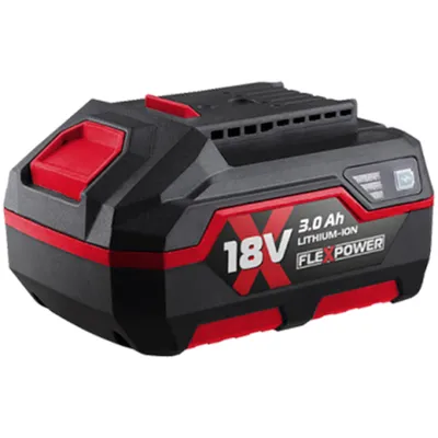 Produktbild von PRAKTIK Flexpower Akku 3,0Ah PTQB30, 18V Ladeanzeige Kein Memory-Effekt Profi