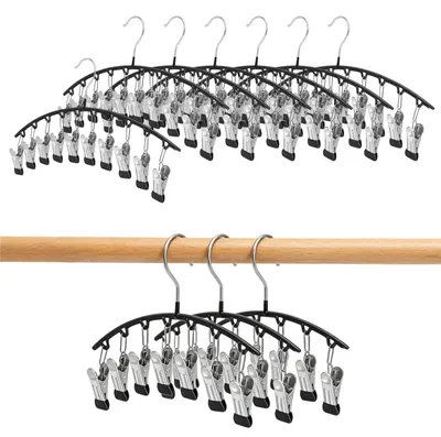 Immagine prodotto di Omgoods - Set di 10 appendiabiti multifunzionali antiscivolo