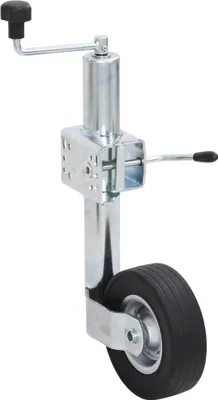 Produktbild von vidaXL Stützrad 60 mm mit 2 Stützrohren und 3 Klemmen