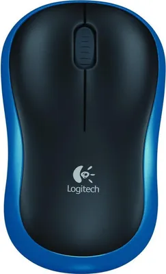Produktbild von Logitech M185 Wireless Maus Blau 910-002236