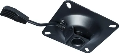Produktbild von Sitzblech BS-08 für Gasfederstuhl | Stahl schwarz pulverbeschichtet | Mit Höhenverstellhebel | Ersatzteil für Werkstattstuhl / Asystor