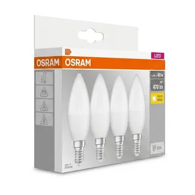 Produktbild von Osram LED Star Classic B 4,9W/827 E14 – Warmweiß, 40W Ersatz