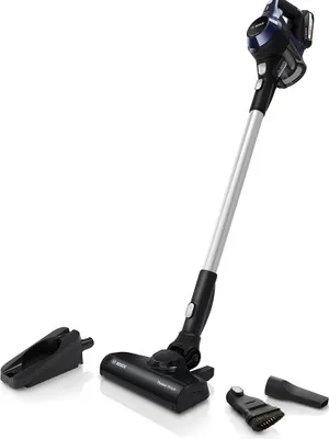 Obrázok produktu pre Bosch Serie 6 BCS611P4A, Elektrická metla, Bezvreckové, Čierna, 0,3 L, Suchý, Hygienický filter