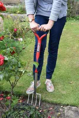 Immagine prodotto di Forca da giardino in acciaio inossidabile