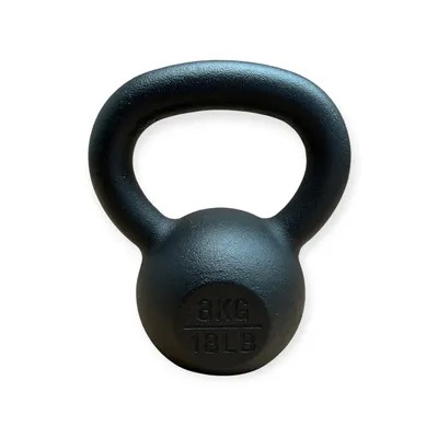 Obrázek produktu pro Litinová kettlebell 8 kg Litinová kettlebell 8 kg VYSOKÁ KVALITA závaží
