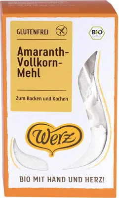 Produktbild von Amaranth-Vollkorn-Mehl - glutenfrei 500g