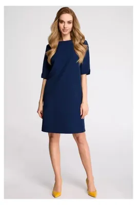 Produktbild von Kleid STYLOVE S113 MARINEBLAU Größe: XL