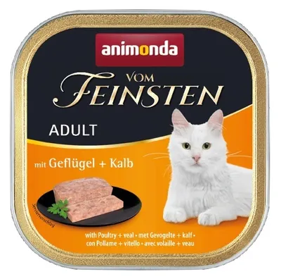Zdjęcie produktu dla Animonda Vom Feinsten Classic Cat - Drób i Cielęcina 100g