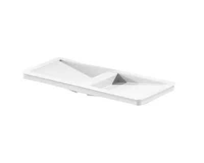 Image de Hailo Couvercle 1126909 pour seau intérieur 12 litres blanc