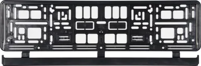 Zdjęcie produktu dla Uchwyt tablicy rejestracyjnej, uchwyt tablicy rejestracyjnej czarny 529x132x11 mm