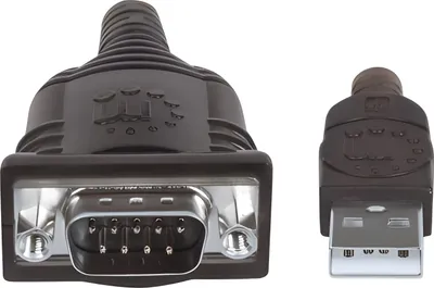 Immagine prodotto di Adattatore USB MANHATTAN A -> seriell (RS-232) St Modul 0,45m