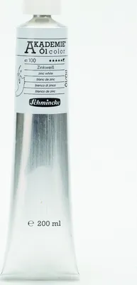 Produktbild von Schmincke 200ml AKADEMIE Öl color Zinkweiss Öl 41 100 015