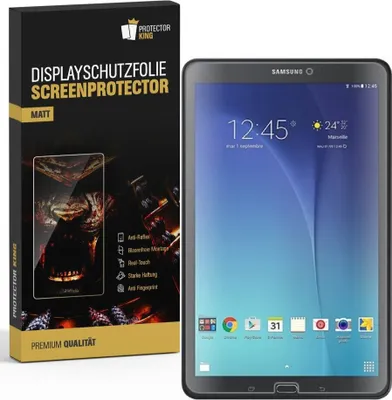Produktbild von 2x Displayschutzfolie für Samsung Galaxy Tab E 9.6 ANTI-REFLEX Displayfolie MATT