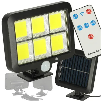 Produktbild von SuperLED Solarlampe 120 LED mit Bewegungssensor