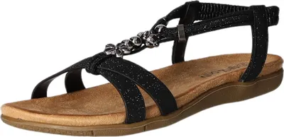 Produktbild von girlZ onlY Kinder-Mädchen-Sandalette Schwarz, Farbe:schwarz, EU Größe:37