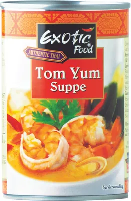 Produktbild von Exotic Food Fertigsuppengericht Tom Yum Suppe 400ml | sehr scharf