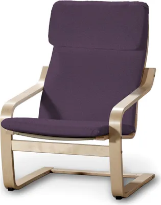 Produktbild von Dekoria Bezug für Poäng Sessel I, violett, Sessel Poäng