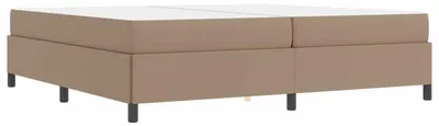 Obrázok produktu pre vidaXL Rám postele s matracom Cappuccino 200 x 200 cm látka