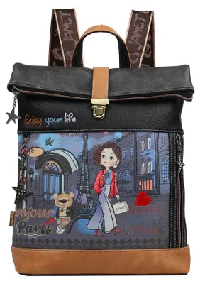 Zdjęcie produktu dla Janet Denese Damski plecak Paris Dream J-083
