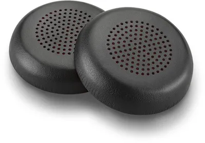 Produktbild von Poly - Ohrpolster für drahtloses Headset - Kunstleder (Packung mit 2)