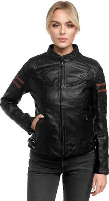 Produktbild von Tazzio Damen Lederjacke F513 (Schwarz, S)