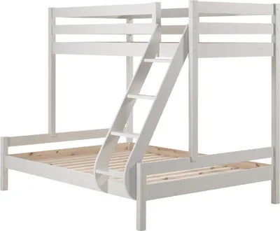 Produktbild von FURNLUX Bunk Bed Pino Weiss 140x200cm / Hauptfarbe: Weiß / Abmessungen: 158 x 208 x 167 cm