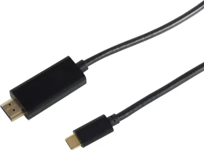 Immagine prodotto di S-Conn 10-56025 Adattatore cavo VIDEO 1 M HDMI tipo A (STANDARD) USB tipo C nero