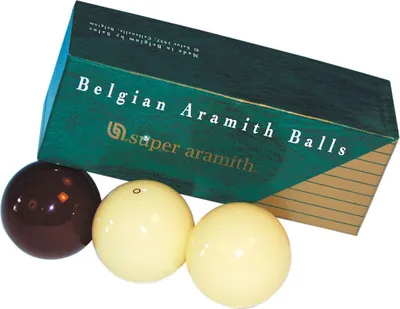 Zdjęcie produktu dla Zestaw bil bilardowych Super Aramith 61,5 mm, ciemnoczerwone
