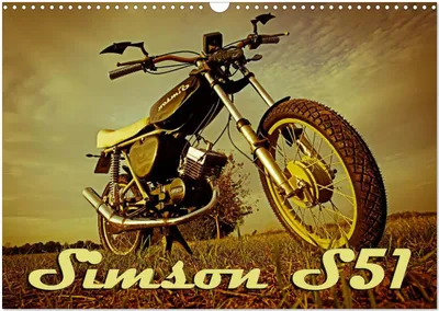 Produktbild von Simson S51 (Wandkalender 2026 DIN A3 quer), CALVENDO Monatskalender