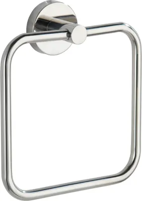 Produktbild von WENKO Handtuch Ring Halter Edelstahl Gäste Tuch Stange Ring Bad BOSIO Gäste WC