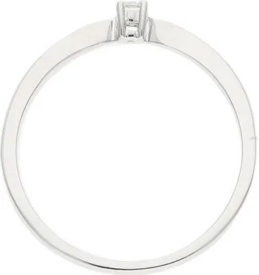 Produktbild von Ring Weißgold 585 Brillant JL10-07-1402 JuwelmaLux Größe 54