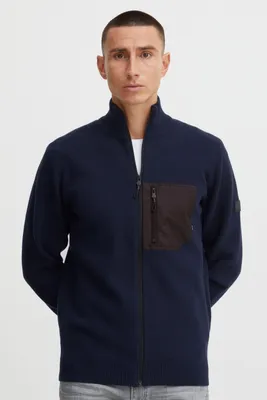 Produktbild von INDICODE IDMedan - 35660MM Herren Strickjacke Cardigan Feinstrick