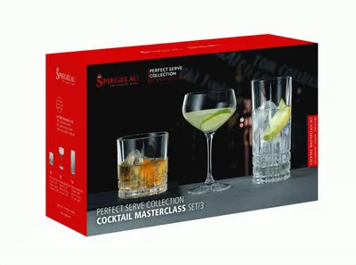Obrázok produktu pre Spiegelau Cocktail Masterclass 3er Set Perfect Serve