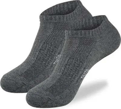 Produktbild von Tastiq Herren Socken 6 Paar Knöchelsocken Atmungsaktiv Freizeitsocken Grau Gr.39/42