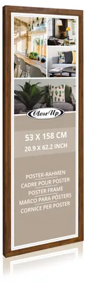 Produktbild von Posterrahmen 53 x 158 cm Holzdekor Eiche