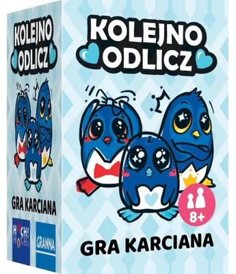 Zdjęcie produktu dla Gra towarzyska Kolejno odlicz Granna 50x50 mm