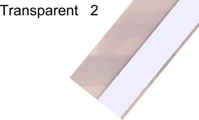 Produktbild von 5m Silikon Selbstklebender Fenster Dichtungsband Türkantengeräuschisolierung Streifen-2 Transparent