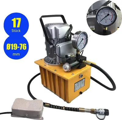 Image de Pompe hydraulique, puissance 750 W, capacité d'huile 7 l, 220 V, UE