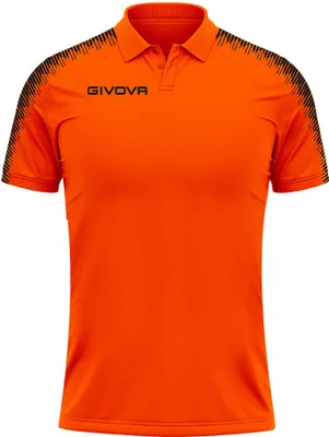 Produktbild von Sport-Poloshirt Givova Fluo Orange Orange - XXL