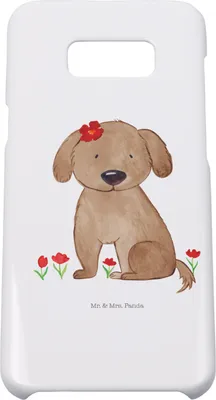 Produktbild von Mr. & Mrs. Panda Samsung Galaxy S8 plus Handyhülle  Hund Dame - Weiß - Geschenk, Handy Case, Liebe, Liebenswert, Hunde, Hundeliebe, Sprüche, Cover, Hülle, Handycover