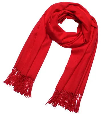 Produktbild von DonDon Damen Winter-Schal groß und flauschig 200 x 70 cm - Rot