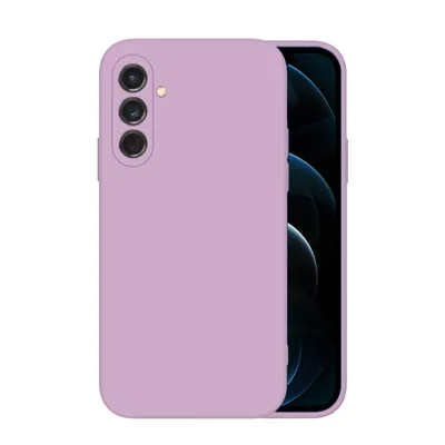 Produktbild von Hülle für Samsung Galaxy S24 Case Cover Bumper Silikon Softgrip Schutzhülle Farbe: Lila