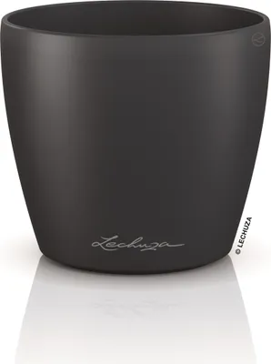 Obrázek produktu pro Lechuza Obal Classico Color Deco, průměr 10 cm, antracitová