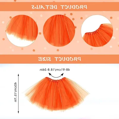 Retro Tutu Rock für Damen mit drei Lagen Tüll - Perfekt für Halloween, Feste und Festivals