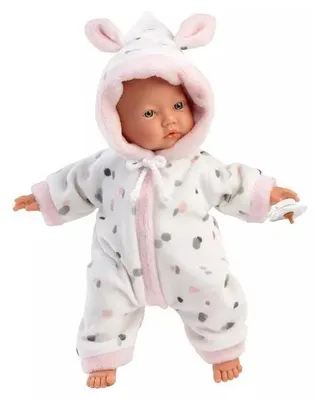 Image de Poupée bébé ventre doux fille 32cm