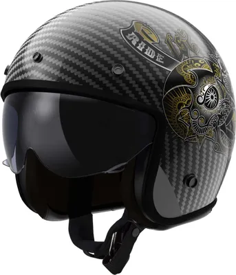 Immagine prodotto di LS2 OF601 Bob II Carbon Custom Jethelm, carbonio, XS (53/54)