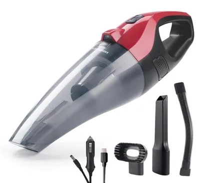 Zdjęcie produktu dla CLEANmaxx Akku-Handstaubsauger Nass&Trocken 7,4V schwarz/rot