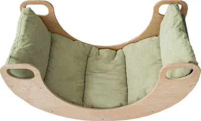 Produktbild von Grün Matratze 120x45x6cm Decke für Kletter Dreieck Wippe | Rockerboard